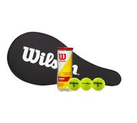 Wilson Tennis Racket Cover & Tennis Ball Bundle (Multiple Options Available) (Generic)
