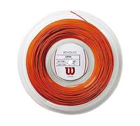 Wilson Tennis Racket String, Revolve, 200 m Roll, Orange, 1.30 mm, Unisex, WRZ906200