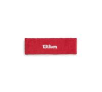 Wilson Terry Logo Headband, With Moisture-Wicking Technology, Sweat-Resistant, Made from Quick-Dry Fabric, Colour: Infrared, Size: One Size