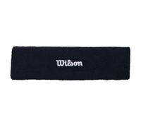 Wilson Terry Logo Headband, With Moisture-Wicking Technology, Sweat-Resistant, Made from Quick-Dry Fabric, Colour: Classic Navy, Size: One Size