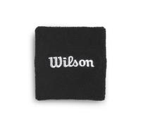 Wilson Terry Logo Wristbands, Moisture-Controlling and Quick-Drying, Colour: Black, Size: One Size