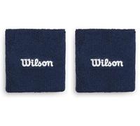 Wilson Terry Logo Wristbands, Moisture-Controlling and Quick-Drying, Colour: Classic Navy, Size: One Size (Pack of 2)