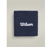 Wilson Terry Logo Wristbands, Moisture-Controlling and Quick-Drying, Colour: Classic Navy, Size: One Size