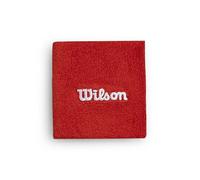 Wilson Terry Logo Wristbands, Moisture-Controlling and Quick-Drying, Colour: Infrared, Size: One Size