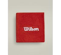 Wilson Terry Logo Wristbands, Moisture-Controlling and Quick-Drying, Colour: Infrared, Size: One Size