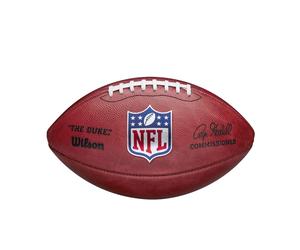 Wilson The Duke American NFL Football, Official NFL Size, Horween Leather, Brown