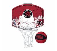 WILSON toronto raptors NBA mini team hoop set [red/white]