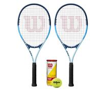 Wilson Tour Slam Lite 50/50 Blue-Blue Tennis Racket Twin Set