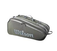 WILSON Tour Tennis Racket Bag - Dark Green Holds up to 12 Rackets