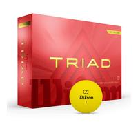 Wilson Triad Golf Balls Featuring a Bold Design and a HighGrip Urethane Sur