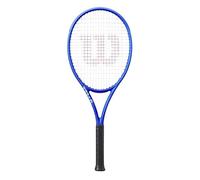 Wilson Ultra 100 V5 Adult Performance Tennis Racket - Grip Size 1-4 1/8", Strung with Sensation 16 Natural at Mid Range Tension