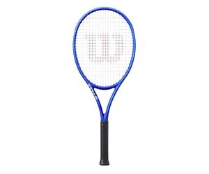 Wilson Ultra 100 V5 Adult Performance Tennis Rackets - Strung with Sensation 16 Natural at Mid Range Tension