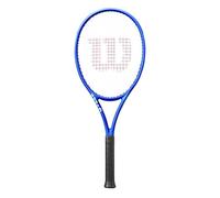 Wilson Ultra 100L V5 Adult Performance Tennis Racket - Grip Size 1-4 1/8", Strung with Sensation 16 Natural at Mid Range Tension