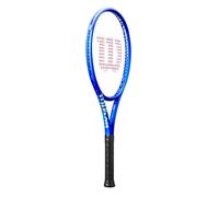 Wilson Ultra 100L V5 Adult Performance Tennis Racket - Grip Size 2-4 1/4", Strung with Sensation 16 Natural at Mid Range Tension