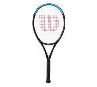 Wilson Ultra Power 103 Tennis Racket, Carbon Fibre, Head-Light (grip-heavy) balance, 278 g, 69.2 cm length,Black / Blue