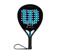 Wilson Ultra Team V2 Padel Racket, Fiberglass/EVA, 366 g, Black/Blue, WR067011U2