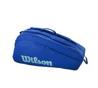 WILSON Ultra V5 Tour Tennis Racket Bag - Blue, Holds up to 12 Rackets
