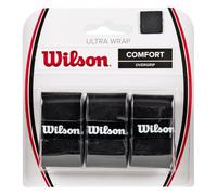 Wilson Ultra Wrap Overgrip (Pack of 3) - Black, N/A