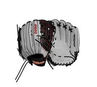 WILSON Unisex Adult A1000 1, Silver/Black/Red, 12.5"