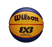 Wilson FIBA 3X3 Basketball Size 6 Mini Rubber Outdoor Blue Yellow