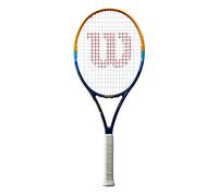Wilson Unisex-Adult Wilson Prime Tennis Racket for Beginners and Intermediate Players Grip Size L2, Blue/Orange