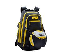 Wilson Unisex Avp Backpack Ye Volleyball, Black Yellow, Uni UK