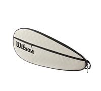 Wilson Tennis Racket Cover – Premium – Holds 1 Racket – Cream