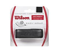 WILSON CUSHION-AIRE CLASSIC PERFORATED REPLACEMENT GRIP ABSORBENT - BLACK