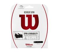 Wilson Unisex Revolve Spin Tennis Racket Reel Strings, Black, 12.2 M EU