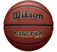 Wilson Unisex' s Reaction Pro Basketball, Brown, 5