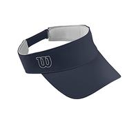 Wilson Unisex Visor, Ultralight Visor, Polyester/Spandex, Blue-Grey (Outer Space), One Size, WRA797702