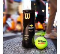 Wilson US Open Extra Duty Tennis Balls , Yellow, 4 Balls