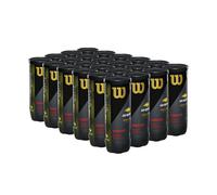 WILSON US Open Tennis Balls - Regular Duty 24 can case (72 Balls)