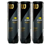 Wilson US Open XD Tennis Balls 4 Ball Can Extra Duty (Pack Of 3)
