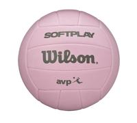 Wilson Volleyball Super Soft Play, Faux leather, Outdoor and indoor volleyball, beach volleyball, Pink