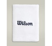 Wilson Wide Terry Wristband, Made from High-Stretch Fabric, With Moisture Control, Comfort Without Distraction, Colour: Bright White, Size: One Size