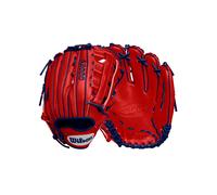 Wilson Winter 2024 A2000 Masataka Yoshida 12.5"""" Outfield Baseball Glove - Red/Navy Left Hand Throw
