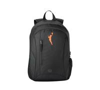 Wilson WNBA Basketball Backpack, Black/Orange, Medium