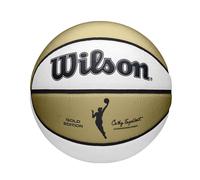 WILSON WNBA Commemorative Series Gold Edition Basketball - Size 6 - 28.5"""" Gold/White