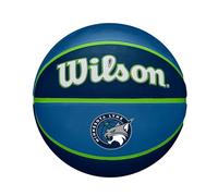 Wilson WNBA Team Tribute Basketball, Made with Precision Channels for Exceptional Grip, Adaptable Surface, Represent Your Team, Team: Minnesota Lynx, Colour: Royal, Size: 6