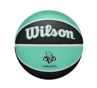 Wilson WNBA Team Tribute Basketball, Made with Precision Channels for Exceptional Grip, Adaptable Surface, Represent Your Team, Team: New York Liberty, Colour: Royal, Size: 6