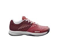 Wilson Women's KAOS Comp 3.0 Sneaker, Earth Red/Fig/Silver Pink, 5 UK