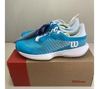 Wilson Women's Kaos Swift 1.5 All Courts Tennis Shoe Turquoise/White UK 4 & 4.5