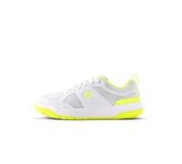 WILSON Women's Pickle Pro Sneaker, White/Safety Yellow, 4 UK