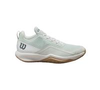 Wilson Women's Rush Pro Lite Tennis Shoes, Opal Blue/White/Safari, 3.5 UK
