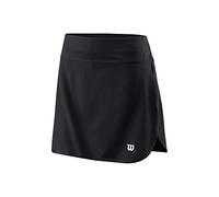 Wilson Women's Skirt, TRAINING 14.5 SKIRT, Polyester/Spandex, Black, Size S, WRA783302SM