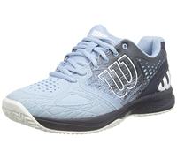 Wilson Women's Tennis Shoes, KAOS COMP 2.0 W, Blue/Grey/White, Size: 5, For All Surfaces, All Player Types, WRS328110E050