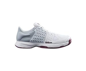 Wilson Women's Tennis Shoes, KAOS COMP W, White/Light Blue/Grey