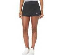 Wilson Women's Tennis Skirt, W Training 12.5 Skirt , Polyester/Spandex, Black, Size XL