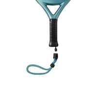 Wilson Wrist Strap for Padel Racket, Solid Braid Zipcord, Replaceable, Blue